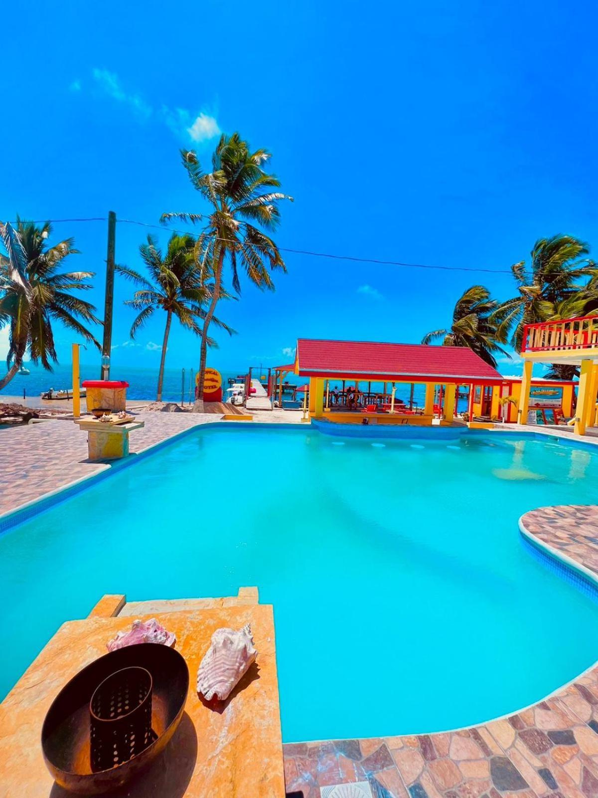 Tropical Paradise Express Caye Caulker Dış mekan fotoğraf