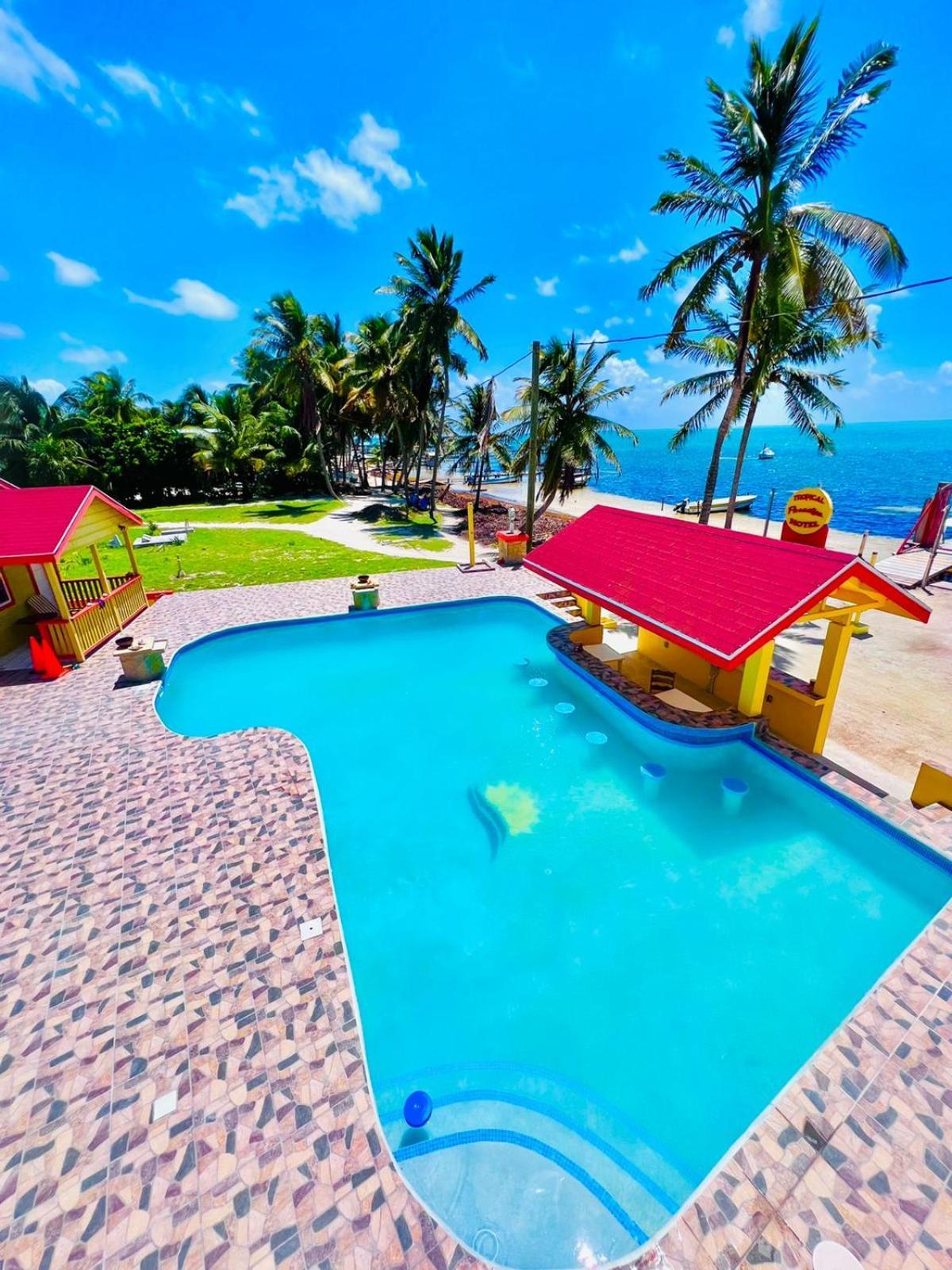 Tropical Paradise Express Caye Caulker Dış mekan fotoğraf